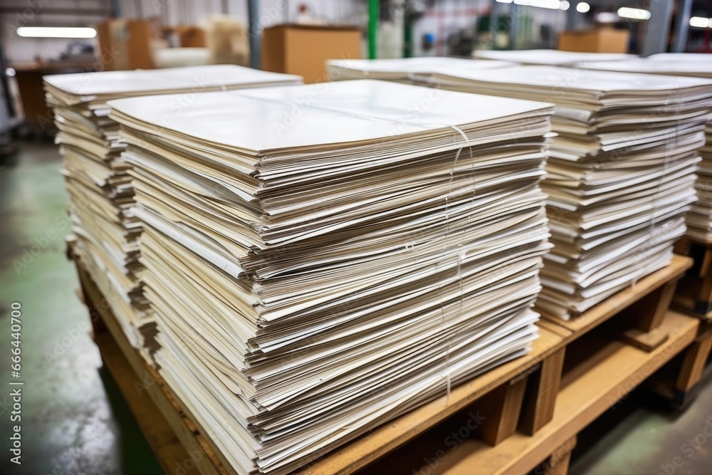 stacks of cookbook pages waiting to be bound stacks of cookbook pages waiting to be bound