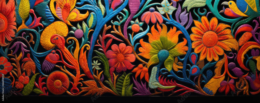 hispanic textile pattern. hispanic textile pattern.