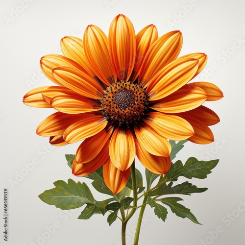 Cartoon Flower  Hd   On White Background 