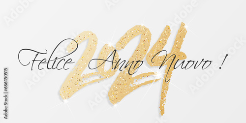 felice anno nuovo - buon anno 2024	