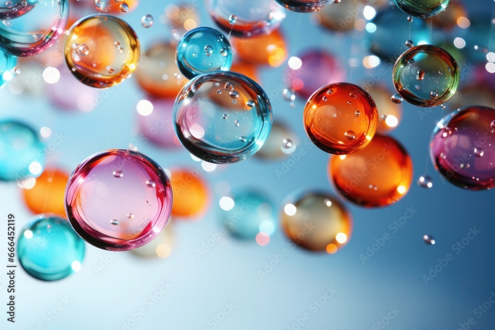 soap bubbles of many colors soap bubbles of many colors