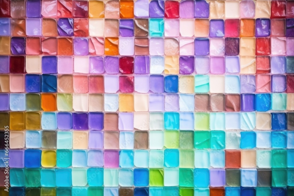 mosaic tiles arranged by color gradation mosaic tiles arranged by color gradation