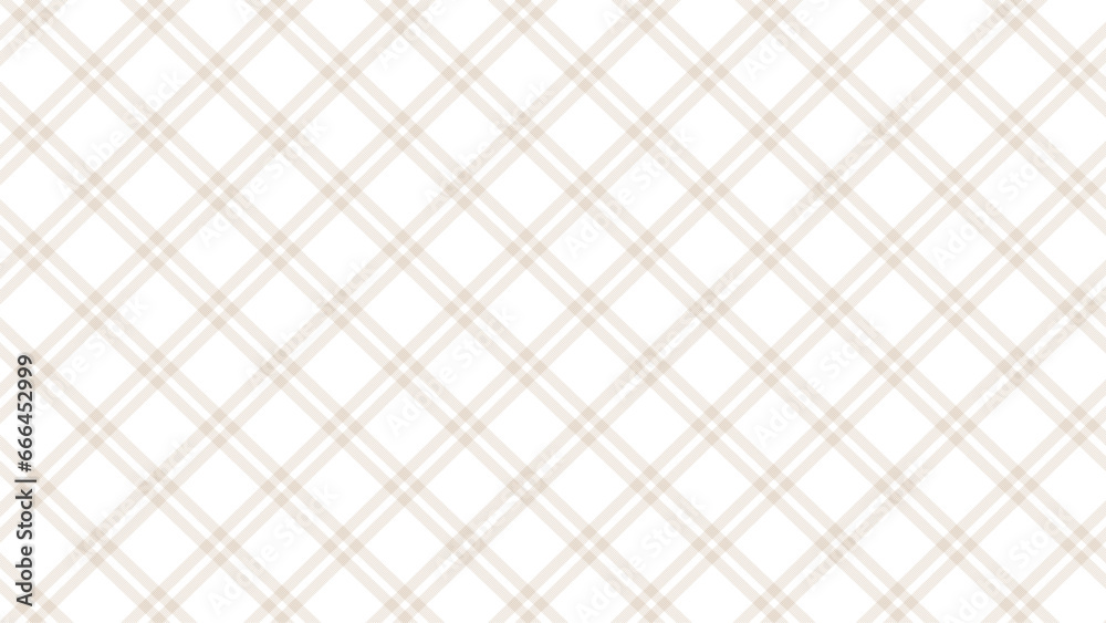 Diagonal beige checkered in the white background	