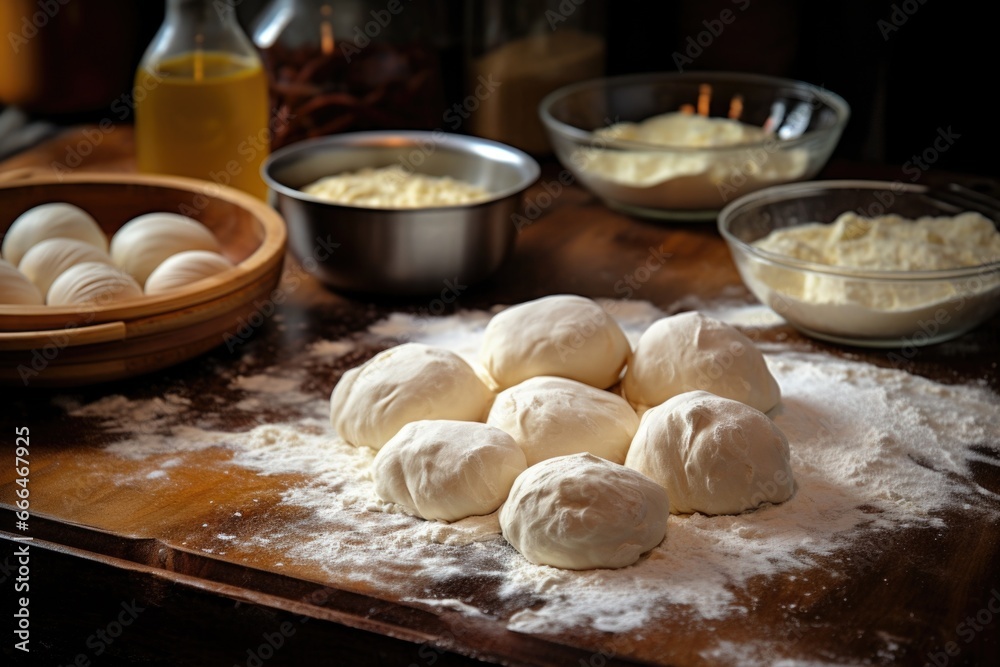 fresh dough ready for making thanksgiving pastries fresh dough ready for making thanksgiving pastries