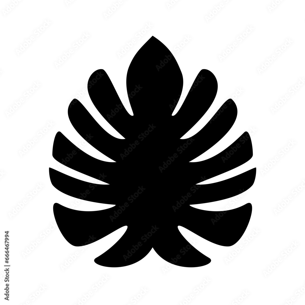 Leaf icon logo design vector template illustration
