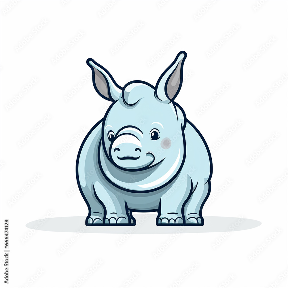 2d cute cartoon panda animal, 2d cartoon with sharp outlines on White Background 2d cute cartoon panda animal, 2d cartoon with sharp outlines on White Background