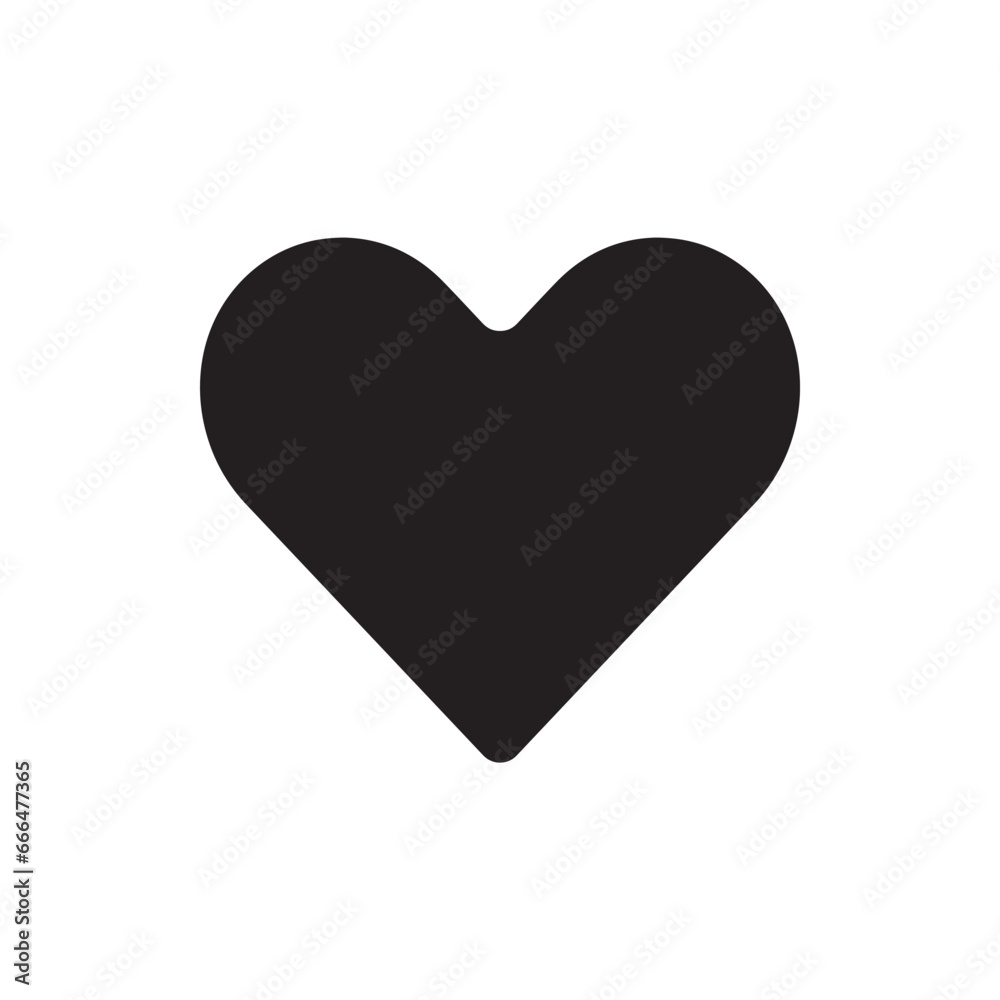 Heart icon vector. Love sign symbol vector. Heart vector icon illustration isolated on white background Heart icon vector. Love sign symbol vector. Heart vector icon illustration isolated on white background