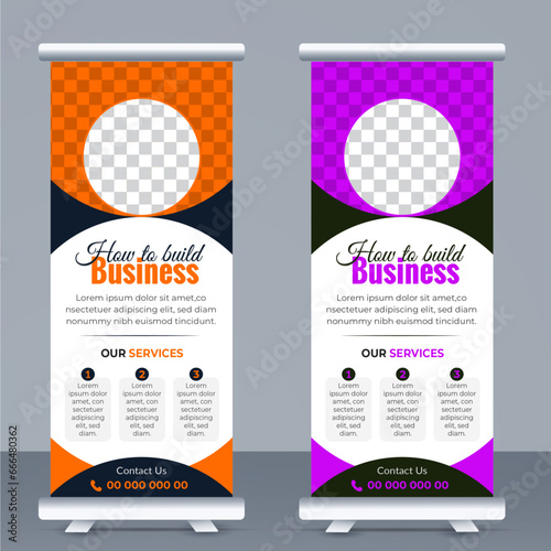 Roll up banner design,Modern,x-banner, creative, business corporate vector illustration template.
Golf Competition Roll Up Banner,Bundle vector AI print ready set.