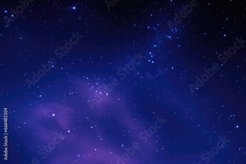 detailed night sky image showing nebula and star clusters
