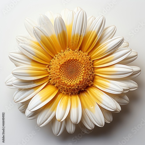 Daisy With Yellow Center Yellow, Hd , On White Background 