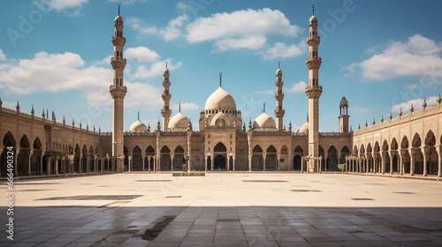 Al-Azhar Mosque, Cairo, Egypt. 
