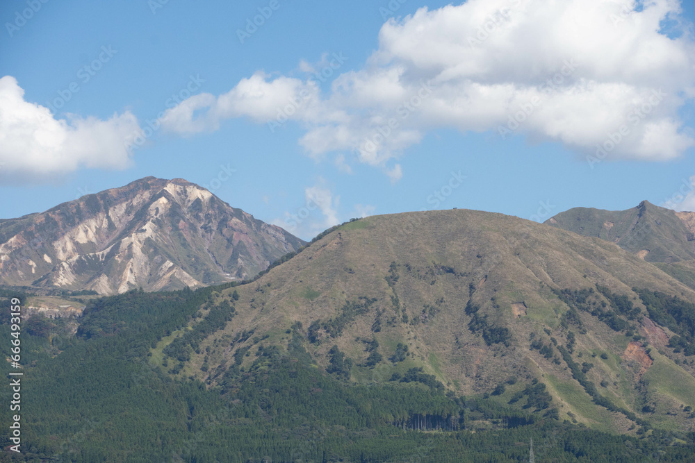 阿蘇の山々