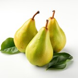 Pears Isolated White , Hd , On White Background 