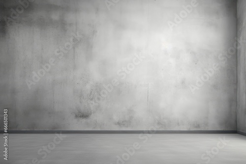 Empty gray color texture wall studio background , banner