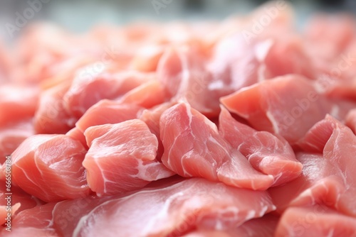 Fresh and Juicy Raw Chicken Meat on Display: Ideal for Magazine Advertising and Recipe Publications