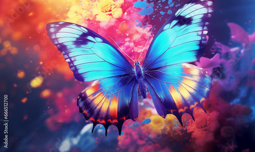 butterfly abstract background © Imaginaition Art