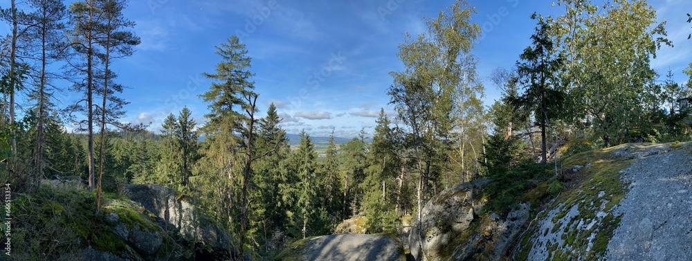 Obraz premium Felsenlabyrinth Luisenburg bei Wunsiedel