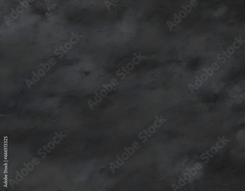 Black or dark gray rough grainy stone texture background. Ai