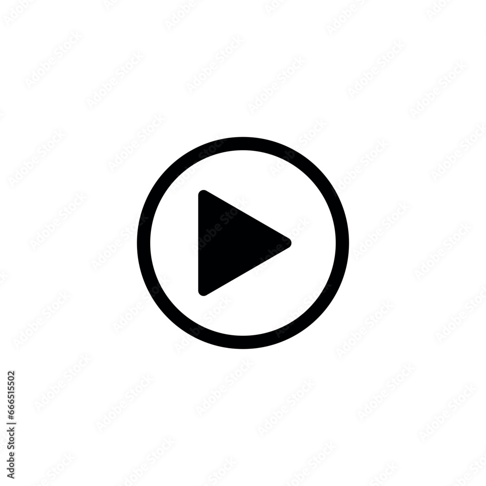 Video player vector flat icon for websites and graphic resources. Video player vector flat icon for websites and graphic resources.