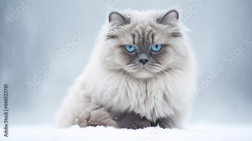 white persian cat