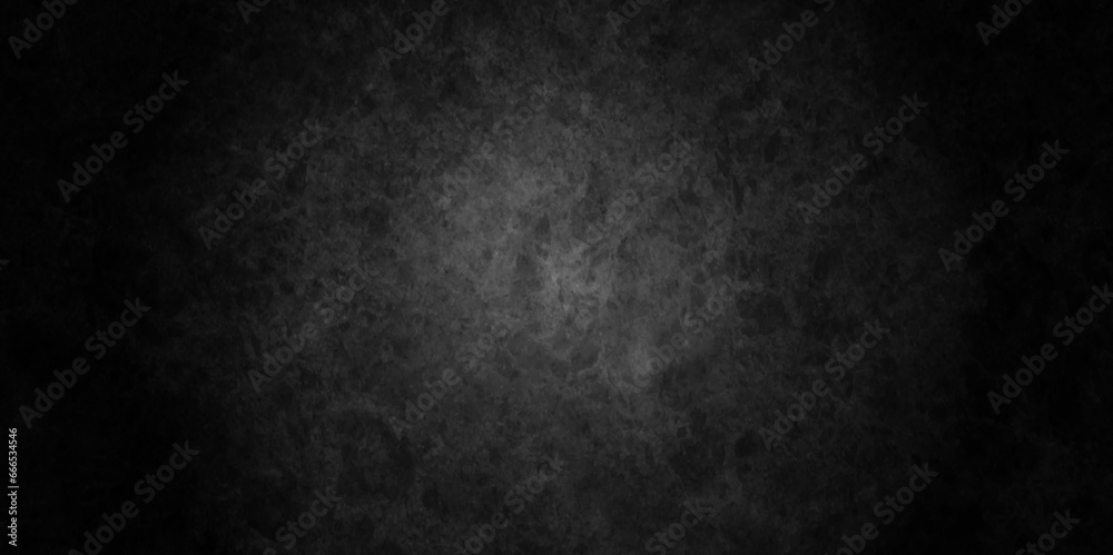 Abstract design with textured black stone wall background. Modern and geometric design with grunge texture, elegant luxury backdrop painting paper texture design .Dark wall texture background .	
