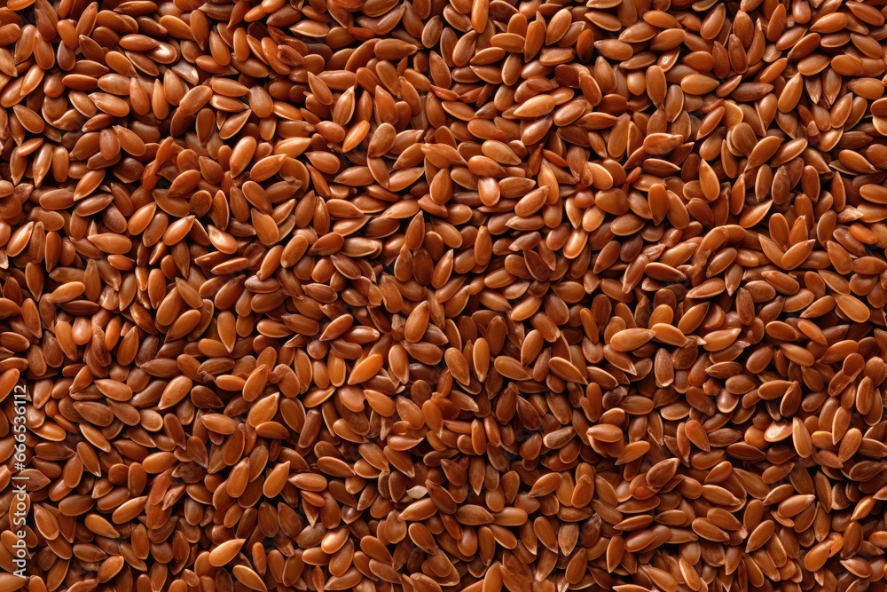 Top view of high quality photo depicting the background and texture of flax seeds also known as flaxseed or linseed commonly used in cereals and considered Top view of high quality photo depicting the background and texture of flax seeds also known as flaxseed or linseed commonly used in cereals and considered