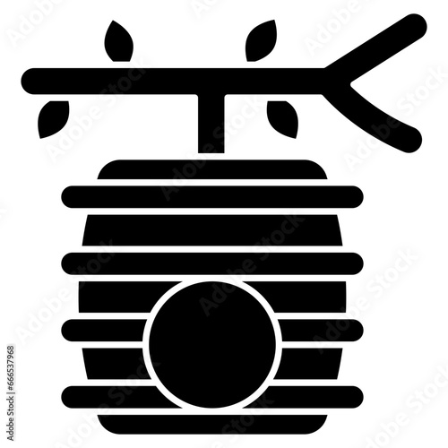 Perfect design icon of beehive