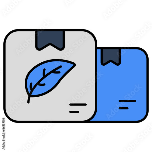 Premium download icon of eco parcel 