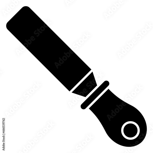 Trendy vector design of chisel