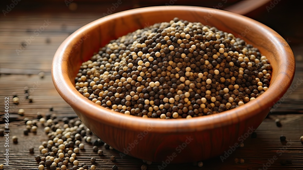 Peppery mustard seeds. Culinary celebration, distinctive taste, complex flavor, traditional charm. Generated by AI. Peppery mustard seeds. Culinary celebration, distinctive taste, complex flavor, traditional charm. Generated by AI.