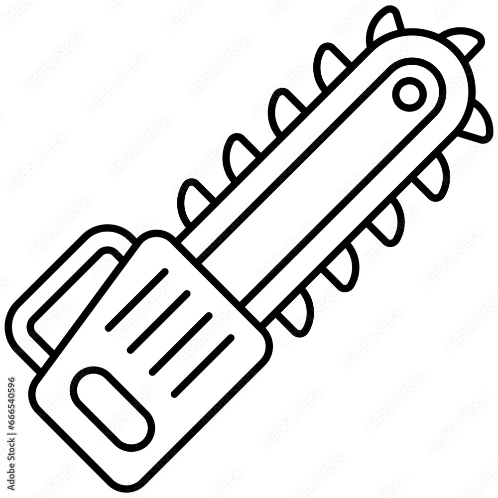 Editable design icon of cutting blade Editable design icon of cutting blade