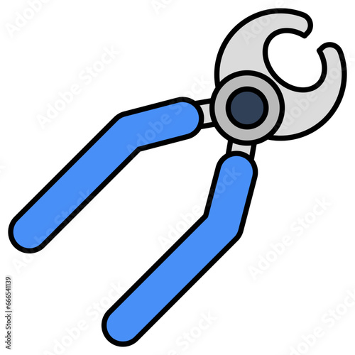 An icon design of pincer