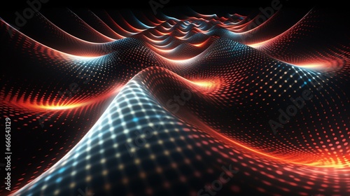 A quantum entanglement experiment yielding mesmerizing patterns of light and shadow