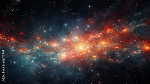 A sea of binary stars pulsating with radiant energy, capturing the spirit of algorithmic elegance