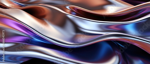 3D backdrop showcases the mesmerizing beauty of liquid silver metal, a molten masterpiece of gleaming, reflective allure.