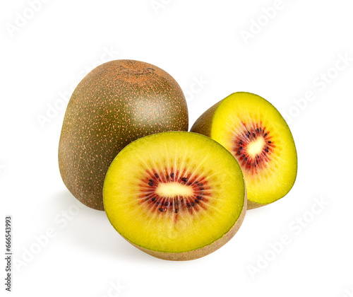 Wallpaper Mural Red kiwi isolated on white background Torontodigital.ca