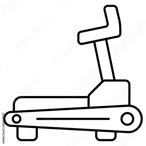 Premium download icon of treadmill
