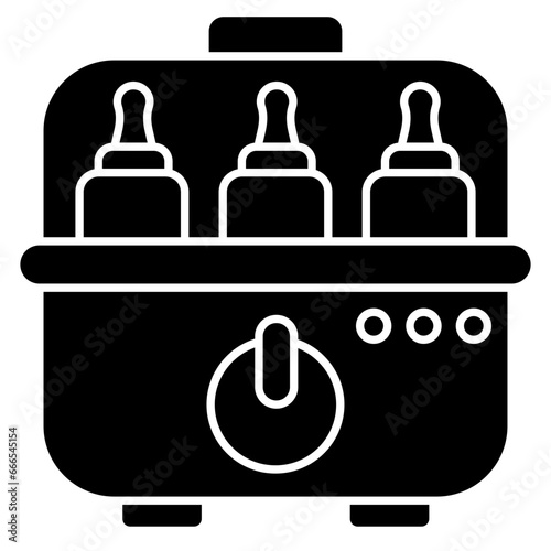 An icon design of sterilizer