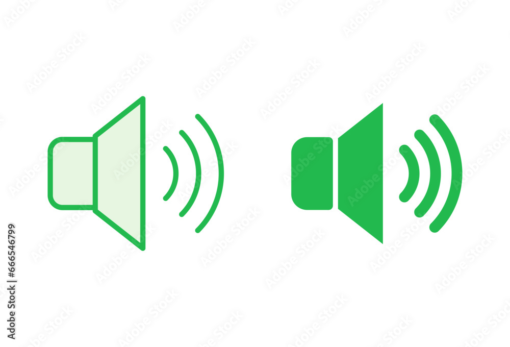Speaker icon set. volume icon vector. loudspeaker icon vector. sound symbol Speaker icon set. volume icon vector. loudspeaker icon vector. sound symbol