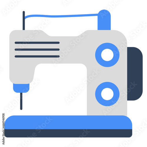 Vector design of stitching machine