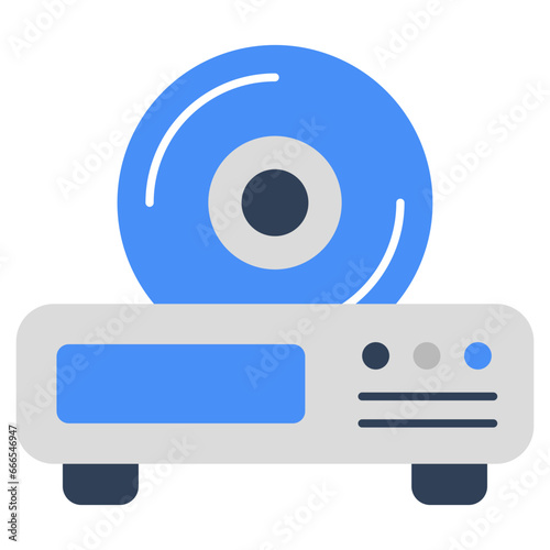 Perfect design icon of CD rom