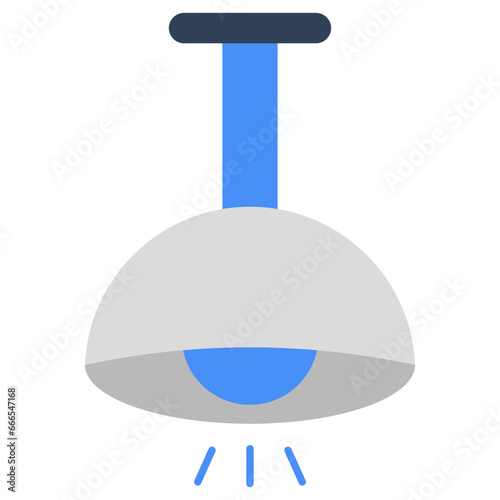 A modern design icon of ceiling lamp
