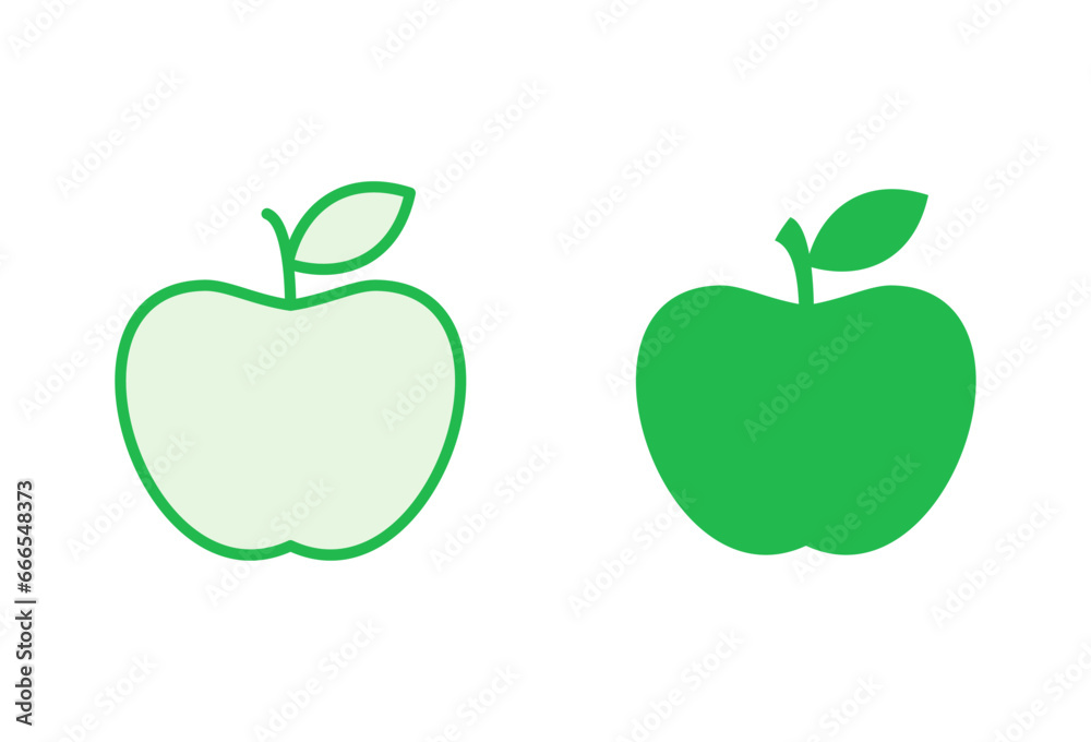 Apple icon set. Apple vector icon. apple symbols for your web design. Apple icon set. Apple vector icon. apple symbols for your web design.