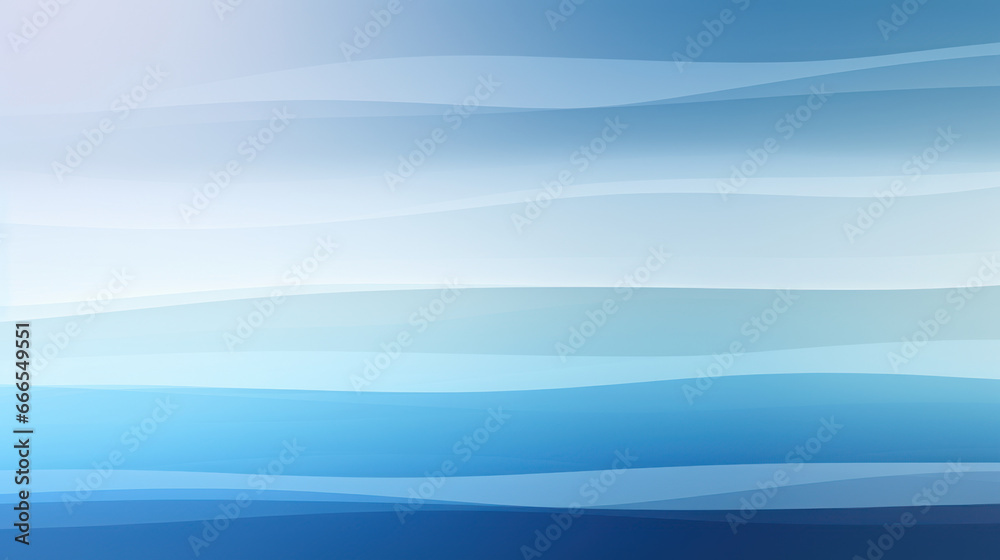 Blue curve abstract background vector illustration. AI Generative