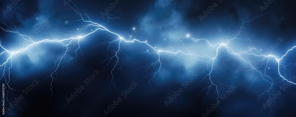 Abstract Background With Lightnings Abstract Background With Lightnings