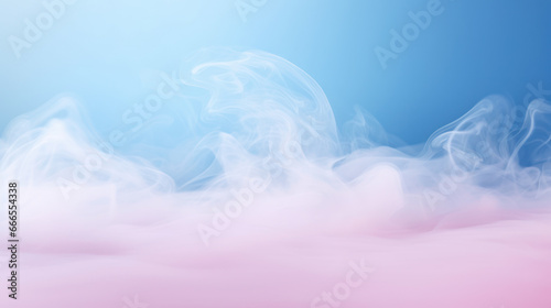 color background light blue background with white smoke. AI Generative © Rafa Fernandez