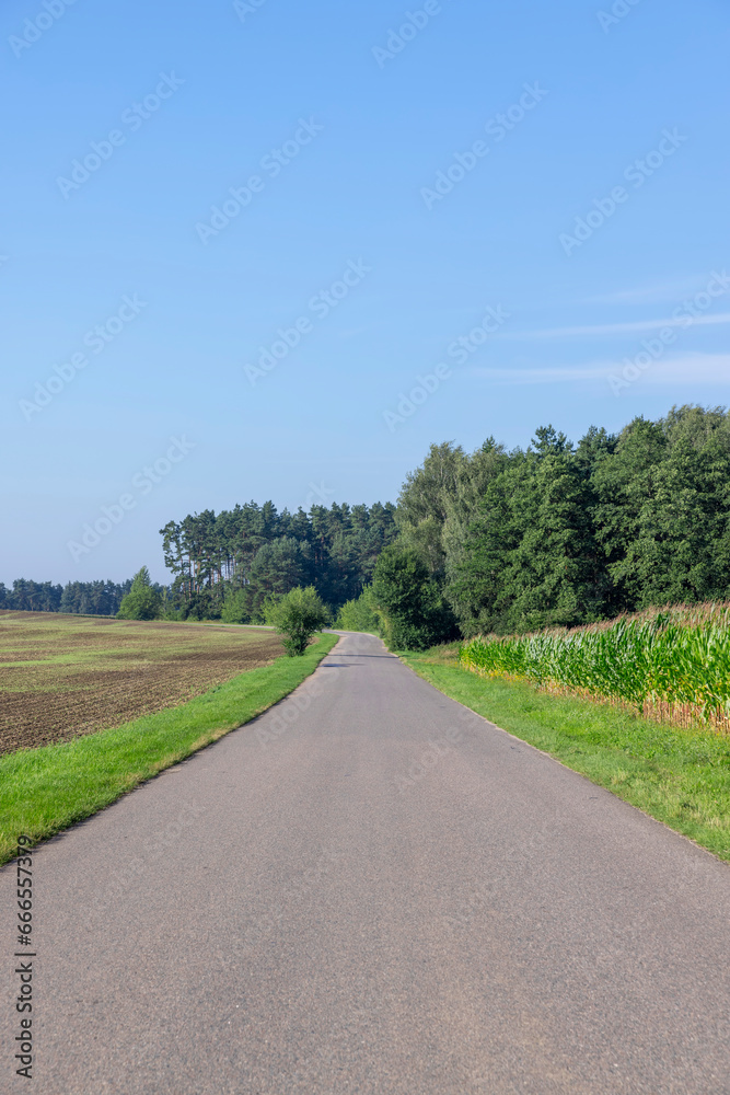 asphalting a new highway in the field asphalting a new highway in the field