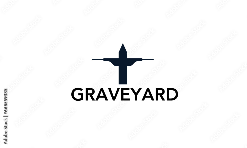 graveyard logo design.