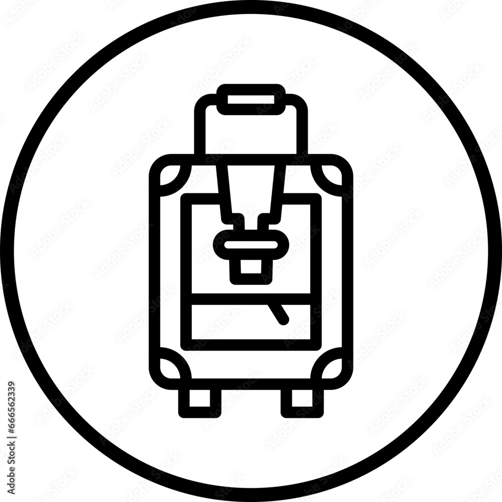 Vector Design Luggage Icon Style Vector Design Luggage Icon Style