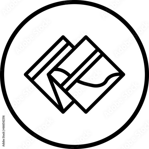 Vector Design Handkerchief Icon Style